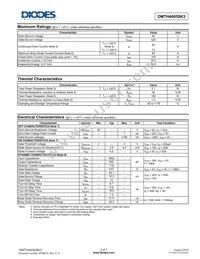 DMTH4005SK3-13 Datasheet Page 2