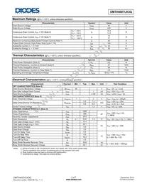 DMTH4007LK3Q-13 Datasheet Page 2