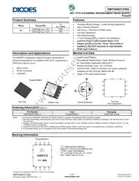 DMTH4007LPSQ-13 Datasheet Cover