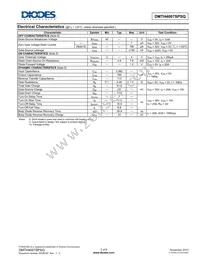 DMTH4007SPSQ-13 Datasheet Page 3