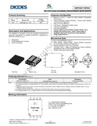 DMTH4011SPDQ-13 Datasheet Cover