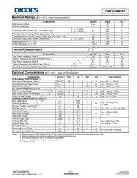 DMTH41M8SPS-13 Datasheet Page 2