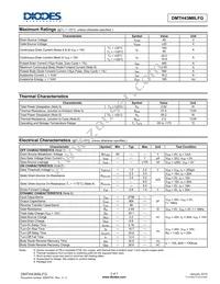 DMTH43M8LFG-7 Datasheet Page 2