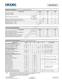 DMTH6004SK3-13 Datasheet Page 2