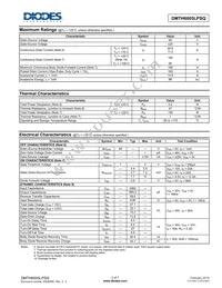 DMTH6005LPSQ-13 Datasheet Page 2