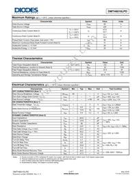 DMTH6010LPD-13 Datasheet Page 2