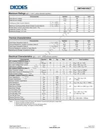 DMTH6010SCT Datasheet Page 2