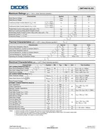 DMTH6016LSD-13 Datasheet Page 2