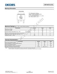 DMTH8012LK3Q-13 Datasheet Page 2