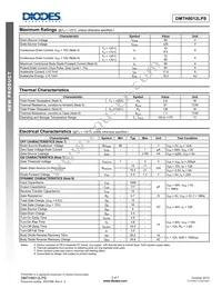 DMTH8012LPS-13 Datasheet Page 2