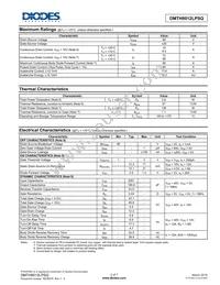 DMTH8012LPSQ-13 Datasheet Page 2