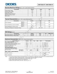 DN0150ALP4-7B Datasheet Page 2