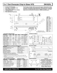 DN1625L Datasheet Cover