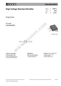 DNA30E2200PZ-TRL Datasheet Cover