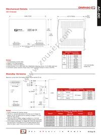 DNR480PS48 Datasheet Page 4