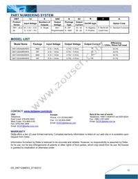 DNT12S0A0S03NFA Datasheet Page 12