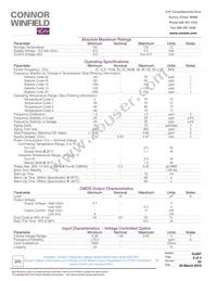 DOC020F-025.0M Datasheet Page 2