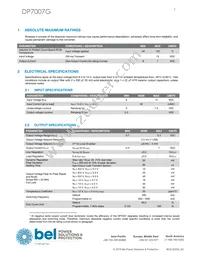 DP7007G-R200 Datasheet Page 2