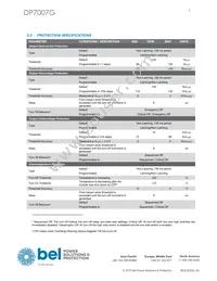 DP7007G-R200 Datasheet Page 3