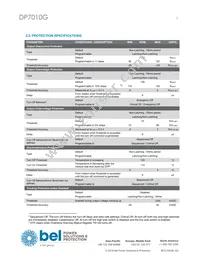 DP7010G Datasheet Page 3