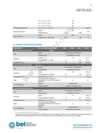 DP7015G-R100 Datasheet Page 3