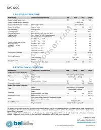 DP7120G Datasheet Page 3