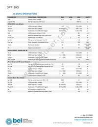 DP7120G Datasheet Page 6