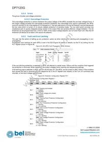 DP7120G Datasheet Page 20