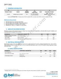 DP7130G-R100 Datasheet Page 2