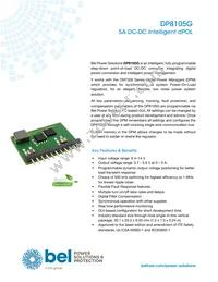 DP8105G-T100 Datasheet Cover