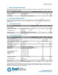 DP8105G-T100 Datasheet Page 2