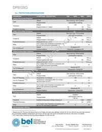 DP8105G-T100 Datasheet Page 3