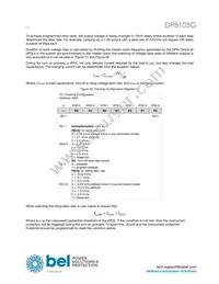 DP8105G-T100 Datasheet Page 14