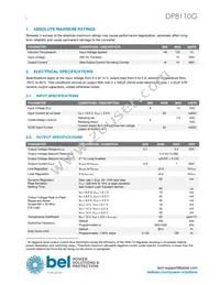 DP8110G-T100 Datasheet Page 2