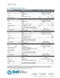 DP8110G-T100 Datasheet Page 3