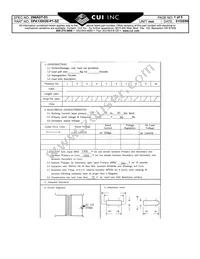 DPA120020-P1-SZ Datasheet Cover