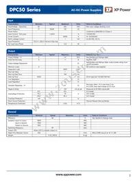 DPC50US05 Datasheet Page 2