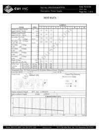 DPD030040-P7P-TK Datasheet Cover