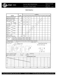 DPD120030-P5P-TK Datasheet Cover