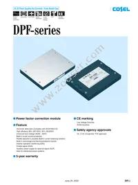 DPF1000 Datasheet Cover