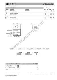 DPG20C400PB Datasheet Page 3
