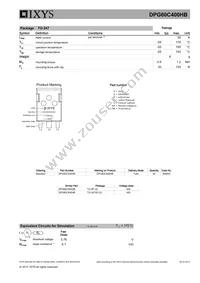 DPG60C400HB Datasheet Page 3