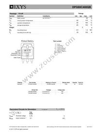 DPG60C400QB Datasheet Page 3