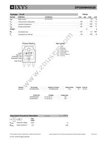 DPG60IM400QB Datasheet Page 3