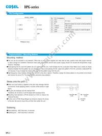 DPG750 Datasheet Page 4