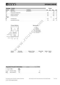 DPG80C300HB Datasheet Page 3
