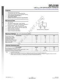 DPLS160-7 Datasheet Cover