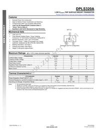 DPLS320A-7 Datasheet Cover