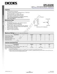 DPLS325E-13 Datasheet Cover