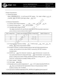DPR090080-P5P-SZ Datasheet Page 2